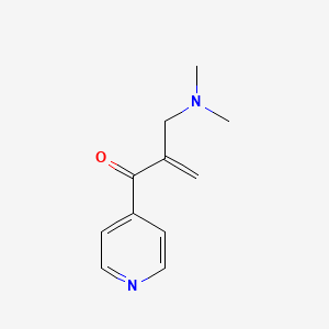 2-[(Dimethylamino)methyl]-1-(pyridin-4-yl)prop-2-en-1-one