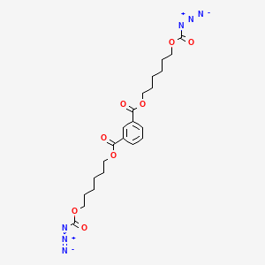 Bis{6-[(azidocarbonyl)oxy]hexyl} benzene-1,3-dicarboxylate