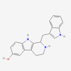 1H-Pyrido[3,4-b]indol-6-ol, 2,3,4,9-tetrahydro-1-(1H-indol-3-ylmethyl)-