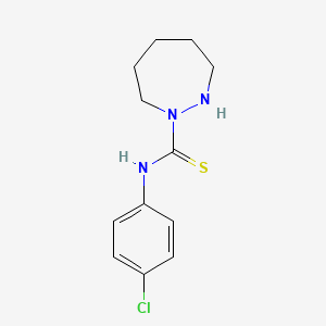 N-(4-Chlorophenyl)-1,2-diazepane-1-carbothioamide