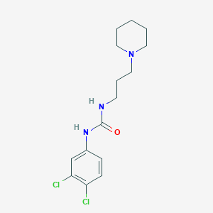 N-(3,4-Dichlorophenyl)-N'-[3-(piperidin-1-yl)propyl]urea