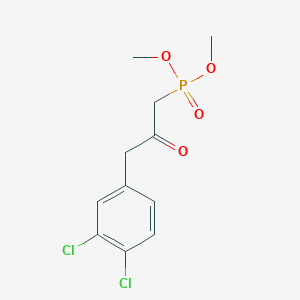 Dimethyl [3-(3,4-dichlorophenyl)-2-oxopropyl]phosphonate