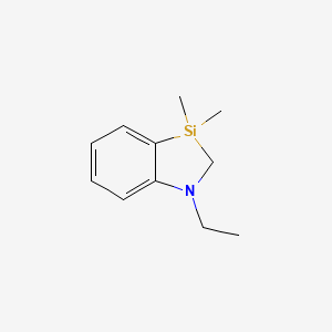 1-Ethyl-3,3-dimethyl-2,3-dihydro-1H-1,3-benzazasilole