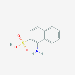 molecular formula C10H9NO3S B145778 1-萘胺-2-磺酸 CAS No. 81-06-1