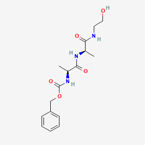 N-[(Benzyloxy)carbonyl]-L-alanyl-N-(2-hydroxyethyl)-D-alaninamide