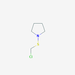 1-[(Chloromethyl)sulfanyl]pyrrolidine