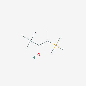 1-Penten-3-ol, 4,4-dimethyl-2-(trimethylsilyl)-