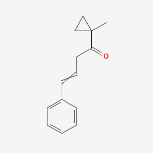 1-(1-Methylcyclopropyl)-4-phenylbut-3-en-1-one