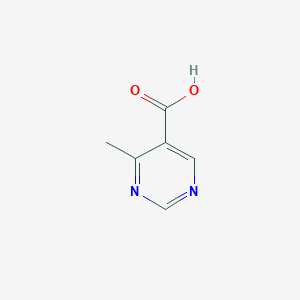 molecular formula C6H6N2O2 B145779 4-甲基嘧啶-5-羧酸 CAS No. 157335-92-7