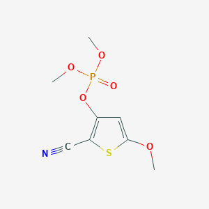 2-Cyano-5-methoxythiophen-3-yl dimethyl phosphate