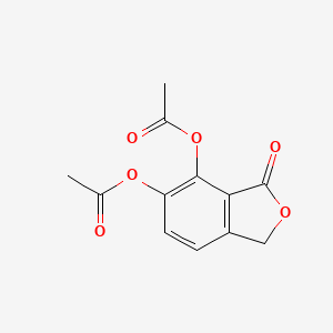 3-Oxo-1,3-dihydro-2-benzofuran-4,5-diyl diacetate