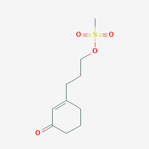 3-(3-Oxocyclohex-1-en-1-yl)propyl methanesulfonate