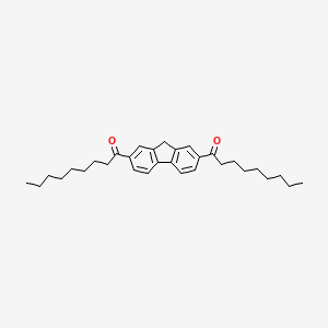 1,1'-(9H-Fluorene-2,7-diyl)di(nonan-1-one)