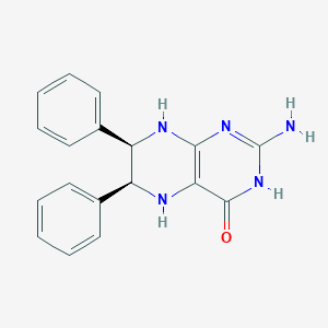 (6S,7R)-2-Amino-6,7-diphenyl-5,6,7,8-tetrahydropteridin-4(1H)-one