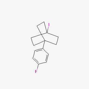 1-(4-Fluorophenyl)-4-iodobicyclo[2.2.2]octane