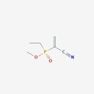 Methyl (1-cyanoethenyl)ethylphosphinate