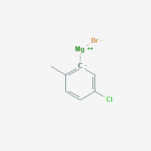 B1457804 5-Chloro-2-methylphenylmagnesium bromide, 0.50 M in THF CAS No. 1393737-19-3