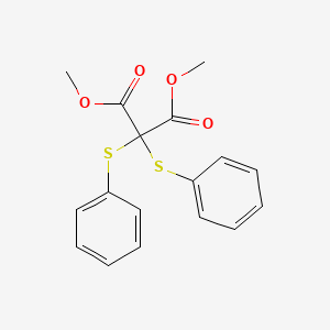 Dimethyl bis(phenylsulfanyl)propanedioate