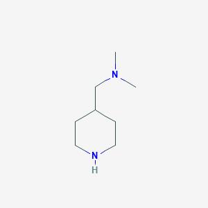 molecular formula C8H18N2 B145781 N,N-二甲基-1-(哌啶-4-基)甲胺 CAS No. 138022-00-1