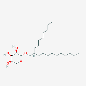molecular formula C25H50O5 B1457813 2-Octyldodecyl-D-xylopyranoside CAS No. 423772-95-6