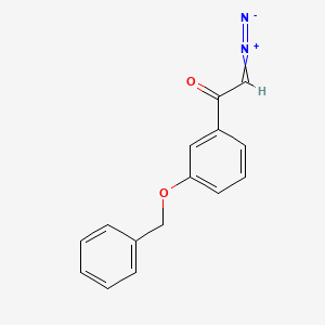 1-[3-(Benzyloxy)phenyl]-2-diazonioethen-1-olate