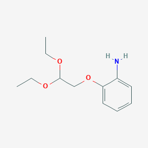 Benzenamine, 2-(2,2-diethoxyethoxy)-