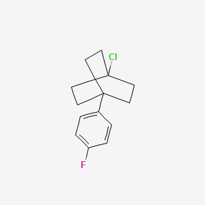 1-Chloro-4-(4-fluorophenyl)bicyclo[2.2.2]octane