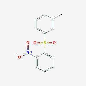 1-(3-Methylbenzene-1-sulfonyl)-2-nitrobenzene