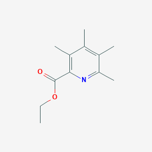 2-Pyridinecarboxylic acid, 3,4,5,6-tetramethyl-, ethyl ester