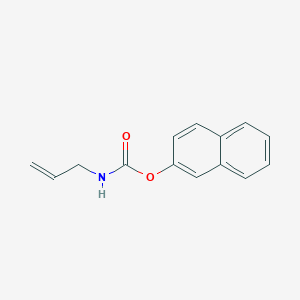 Naphthalen-2-yl prop-2-en-1-ylcarbamate