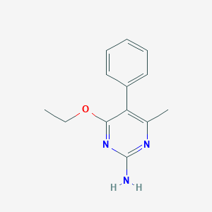 2-Pyrimidinamine, 4-ethoxy-6-methyl-5-phenyl-