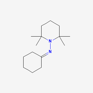 N-(2,2,6,6-Tetramethylpiperidin-1-yl)cyclohexanimine