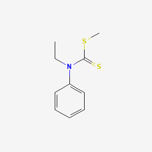 Carbamodithioic acid, ethylphenyl-, methyl ester