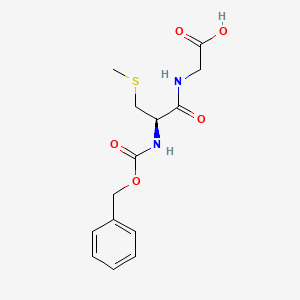 N-[(Benzyloxy)carbonyl]-S-methyl-L-cysteinylglycine