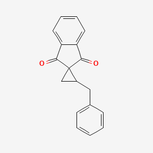 2-Benzylspiro[cyclopropane-1,2'-indene]-1',3'-dione