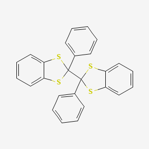 2,2'-Bi-1,3-benzodithiole, 2,2'-diphenyl-