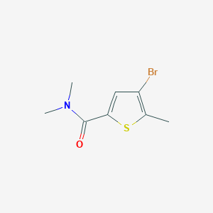 2-Thiophenecarboxamide, 4-bromo-N,N,5-trimethyl-