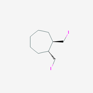 (1R,2R)-1,2-Bis(iodomethyl)cycloheptane