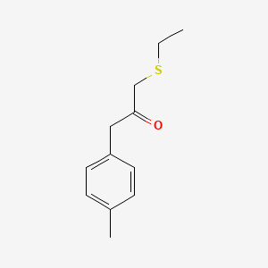 1-(Ethylsulfanyl)-3-(4-methylphenyl)propan-2-one