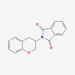 1H-Isoindole-1,3(2H)-dione, 2-(3,4-dihydro-2H-1-benzopyran-3-yl)-