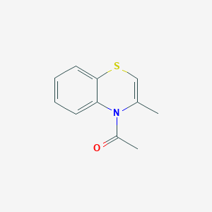 4-acetyl-3-methyl-4H-1,4-benzothiazine