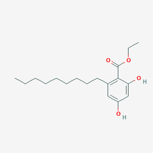 Ethyl 2,4-dihydroxy-6-nonylbenzoate