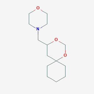 4-[(1,3-Dioxaspiro[5.5]undecan-4-yl)methyl]morpholine