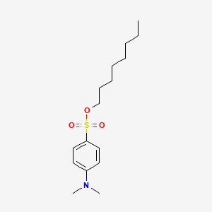 Octyl 4-(dimethylamino)benzene-1-sulfonate