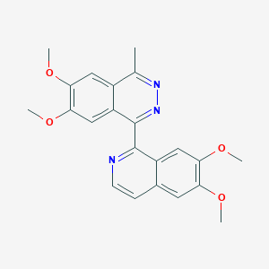 1-(6,7-Dimethoxyisoquinolin-1-yl)-6,7-dimethoxy-4-methylphthalazine