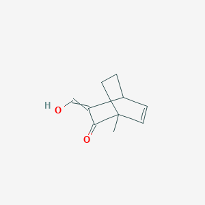 3-(Hydroxymethylidene)-1-methylbicyclo[2.2.2]oct-5-en-2-one