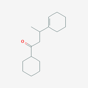 3-(Cyclohex-1-en-1-yl)-1-cyclohexylbutan-1-one