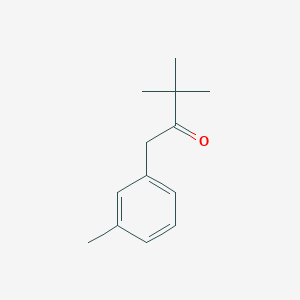 3,3-Dimethyl-1-(3-methylphenyl)butan-2-one