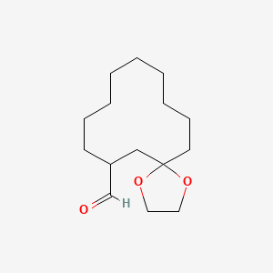 1,4-Dioxaspiro[4.11]hexadecane-7-carbaldehyde