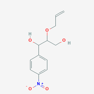 1-(4-Nitrophenyl)-2-[(prop-2-en-1-yl)oxy]propane-1,3-diol